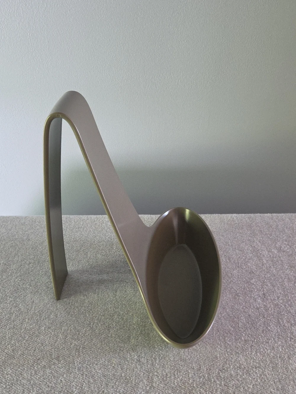 Curtis Stone Cookbook Holder Dark Taupe Color.